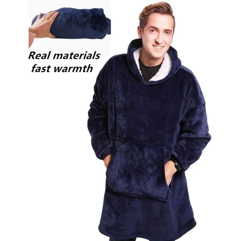 Wearable Blanket Factory - Hot Sale Hoodie Sweatshirt Large Pocket