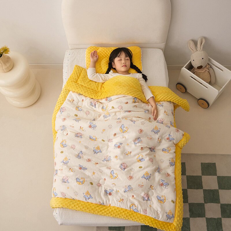 Baby Quilt Factory - 100% Cotton Double Layer Children