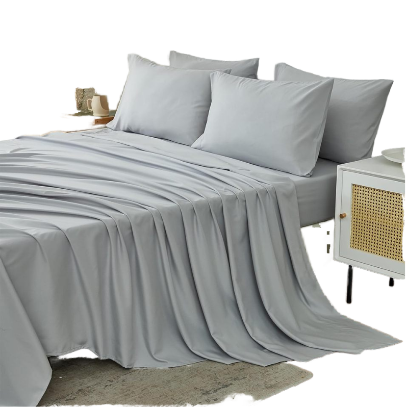 King Sheets Set Factory - 6 Piece Hotel Luxury Microfiber