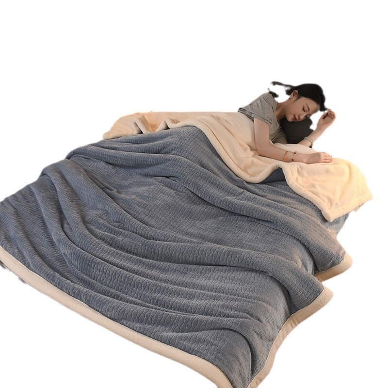 Coral Fleece Blanket Factory - Winter Warm Velvet Woven