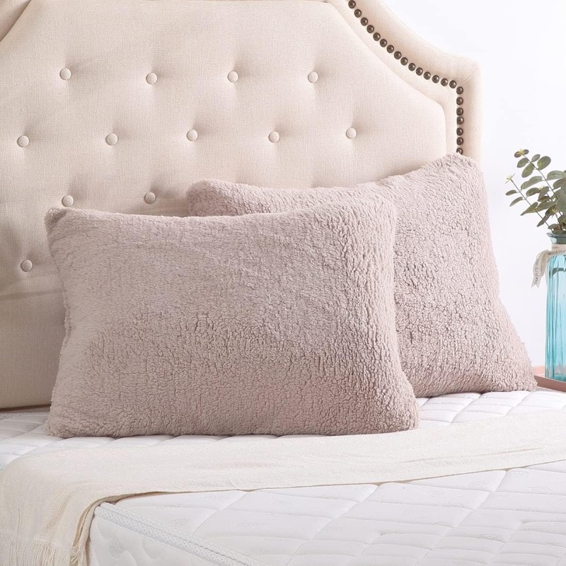 Sherpa Pillowcases Factory - New Ultra Soft Standard Pack