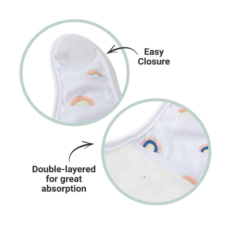 Baby Towel Factory - 100% Cotton Ultra Soft Butterfly Apron