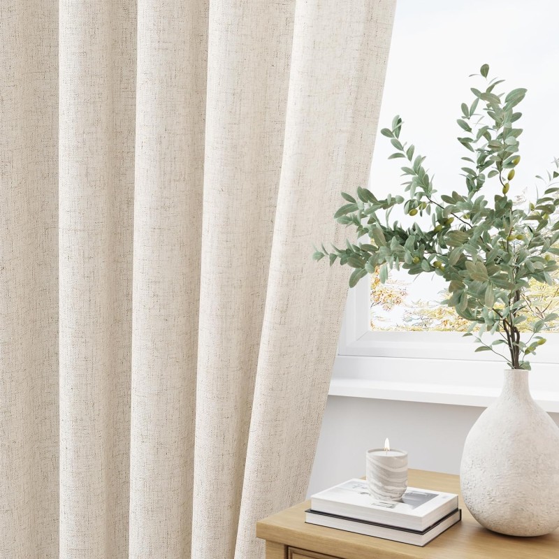 Linen Sheer Curtains Factory - Modern Luxury Light Vertical