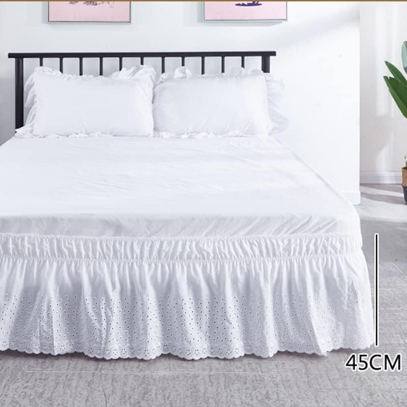 Bed Skirt Factory - Thicken Ruffles Embroidered Craft