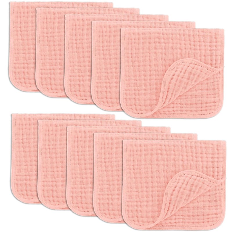 Burp Cloths Factory - 100% Cotton Muslin Ultra Absorbent