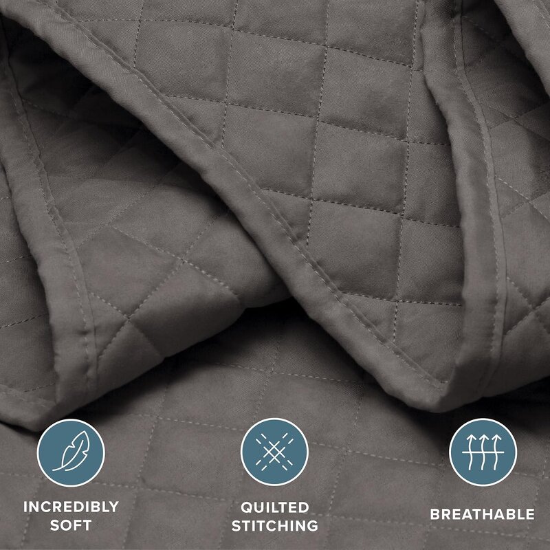 Coverlet Set Factory - Full Queen Lightweight Bed Decor