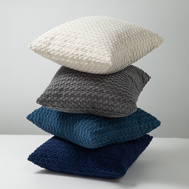 Pillow Case Factory - Modern Short Corduroy Square