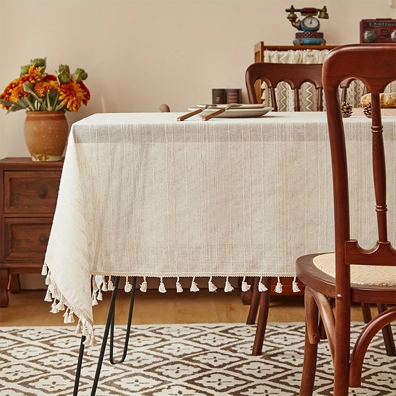 Coffee Table Cover Factory - New Bubble Yarn Elastic Skirt