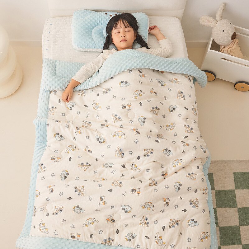 Baby Quilt Factory - 100% Cotton Double Layer Children