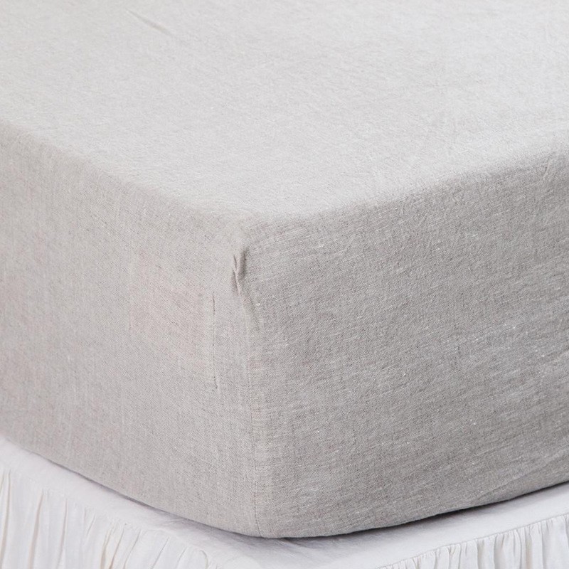Linen Bed Skirt Factory - Pure 15 Drop Elastic Dust