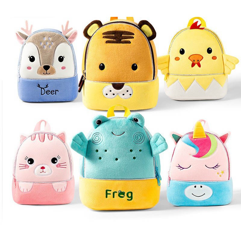 School Backpack Manufacturer - 3D Cartoon Plush Animal