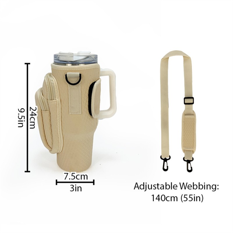 Water Bottle Bag Manufacturer - 32OZ Crossbody Sling Holder