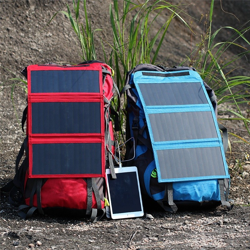 Solar Backpack Manufacturer - 20W Panel Powered Charger