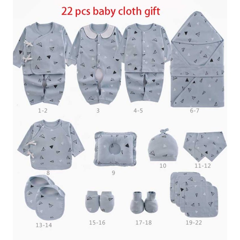 Baby Clothes Set Manufacturer - Factory Price 22 Pieces