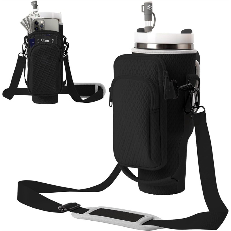 Water Bottle Bag Manufacturer - 32OZ Crossbody Sling Holder