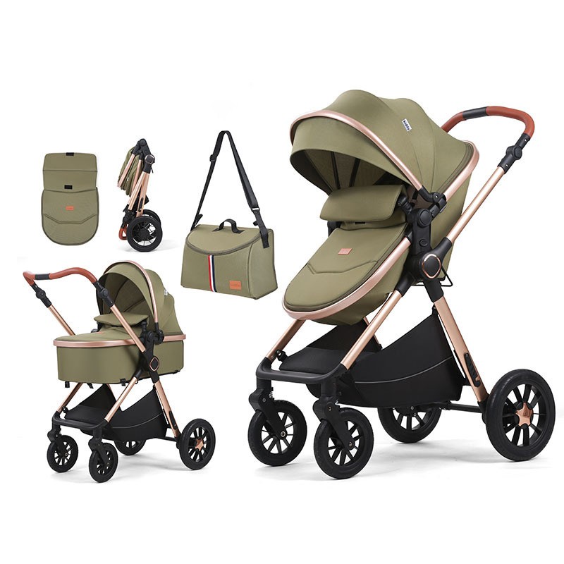 Baby Stroller Manufacturer - Luxury 4 in 1 Foldable