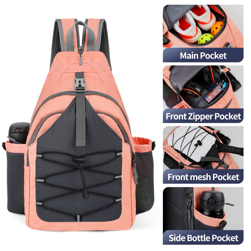 Tennis Backpack Manufacturer - Large Capacity Shoe Compartment