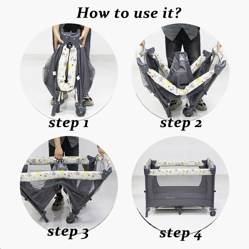 Baby Crib Manufacturer - Multifunctional Mosquito Net