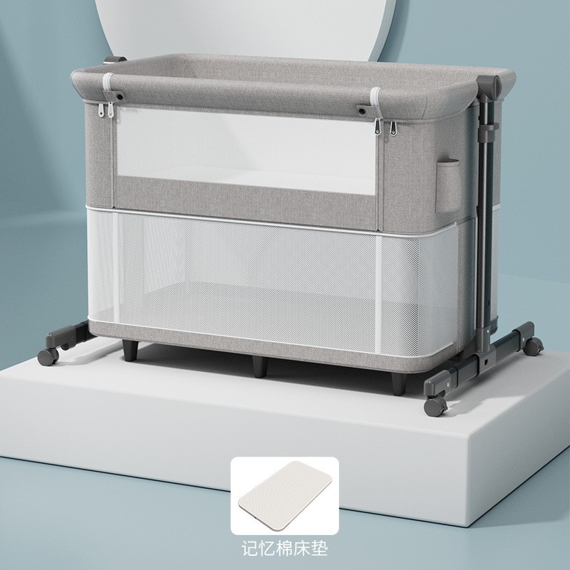 Infant Crib Manufacturer - Adjustable Lockable Wheels