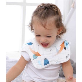 Baby Bibs Manufacturer - Organic Muslin Waterproof Teething