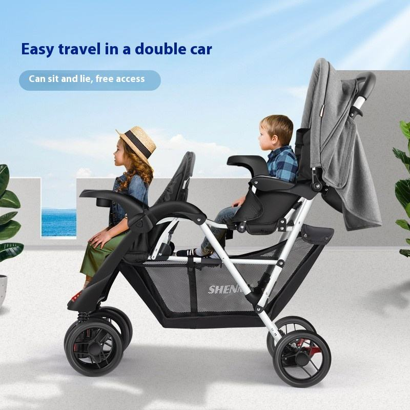 Twin Stroller Manufacturer - Wholesale Lightweight 2 Seat