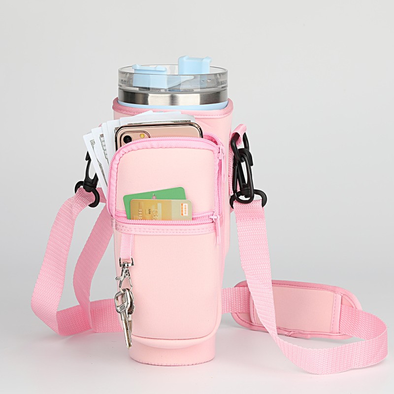 Water Bottle Bag Manufacturer - Neoprene 40oz Tumbler Carrier