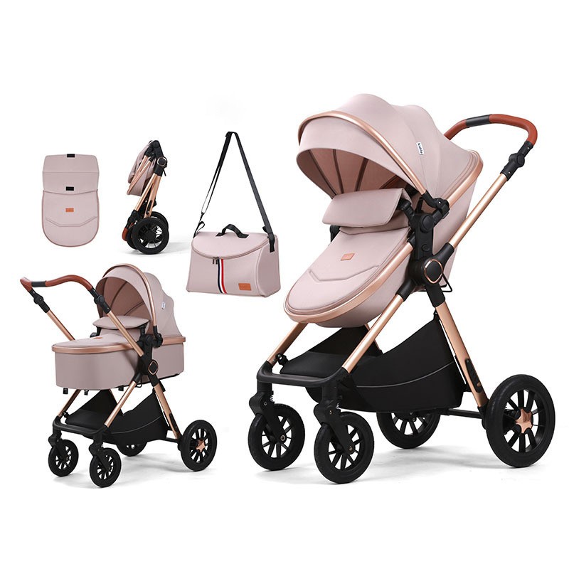 Baby Stroller Manufacturer - Luxury 4 in 1 Foldable