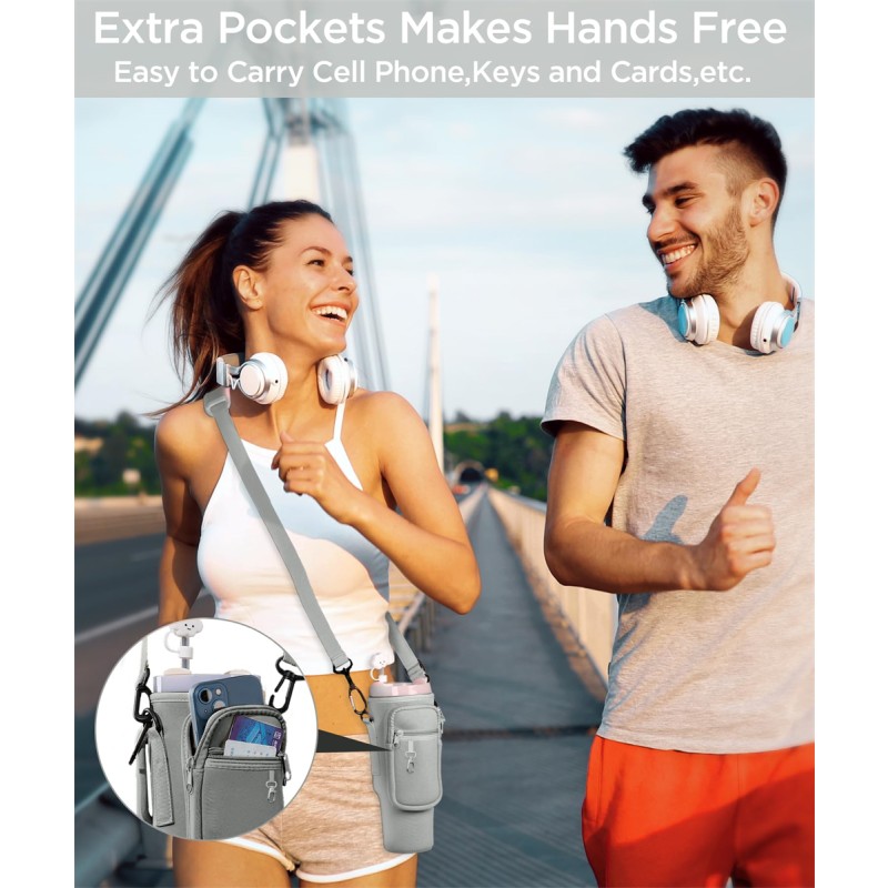 Water Bottle Carrier Manufacturer - Neoprene Insulator Adjustable