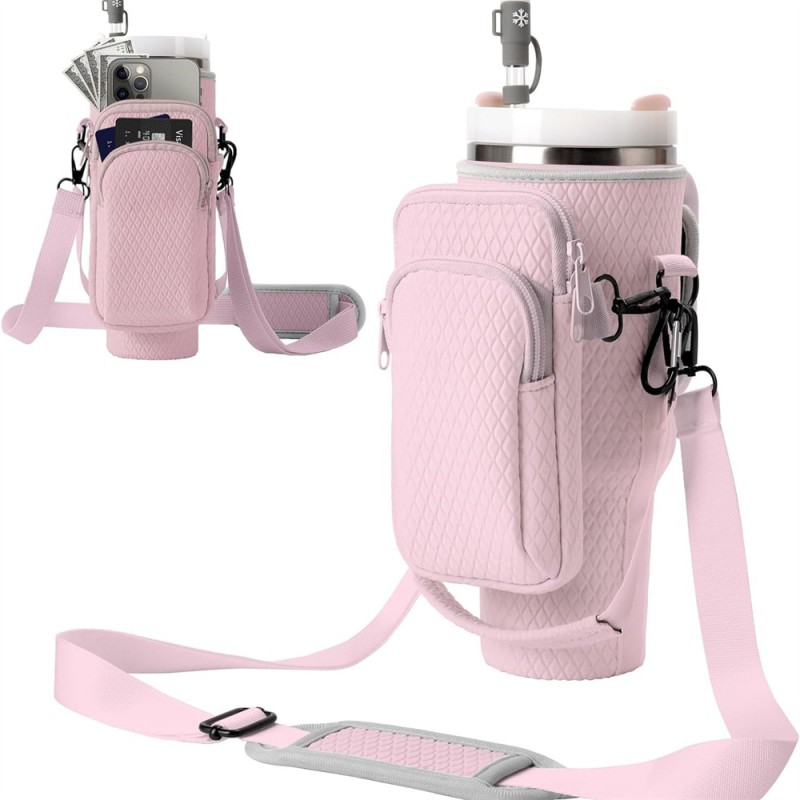 Water Bottle Bag Manufacturer - 32OZ Crossbody Sling Holder