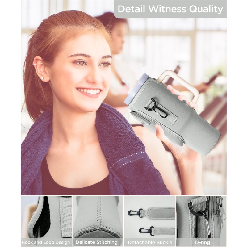 Water Bottle Carrier Manufacturer - Neoprene Insulator Adjustable