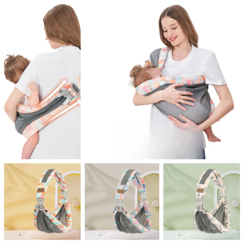 Baby Sling Carrier Manufacturer - Custom Solid Color Breathable