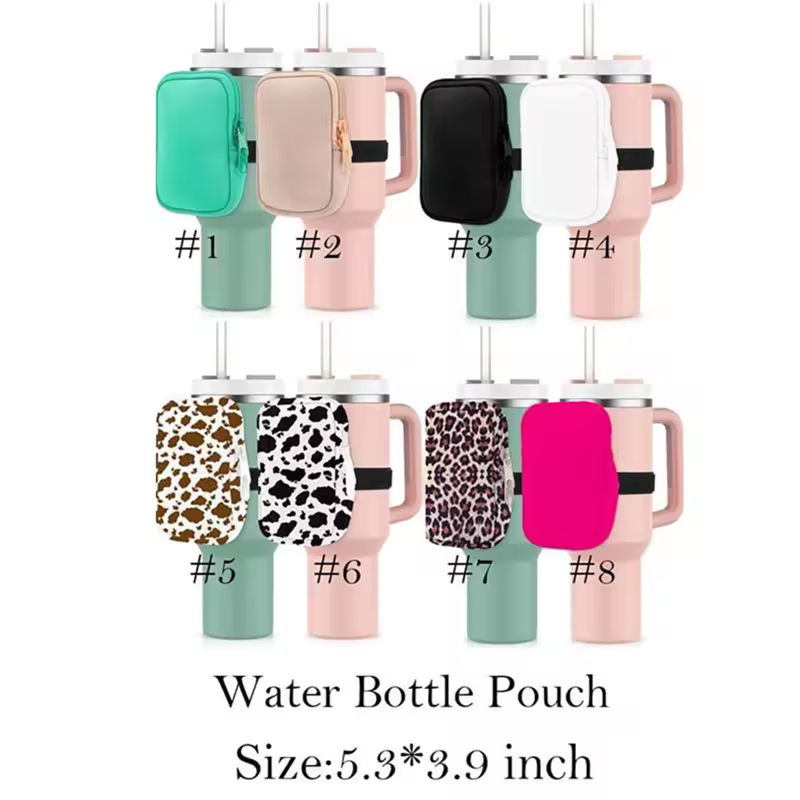 Tumbler Cup Holder Manufacturer - 20-40oz Pouch with Pocket