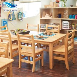 Preschool Furniture Manufacturer - Montessori Table Chair Set