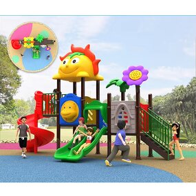 Playground Equipment Manufacturer - Plastic Swing Slide