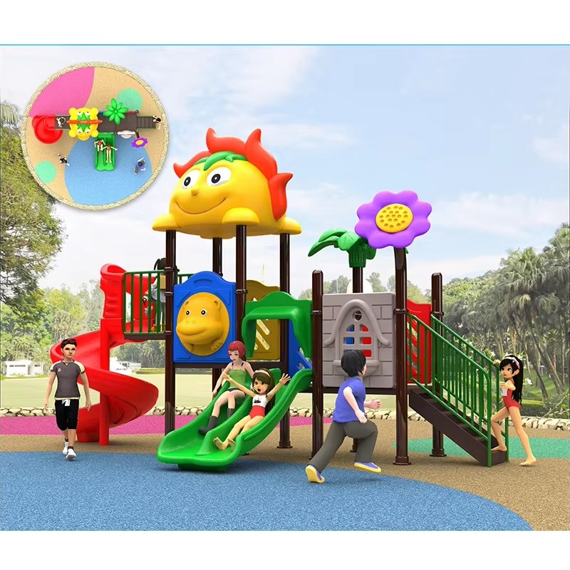 Playground Equipment Manufacturer - Plastic Swing Slide