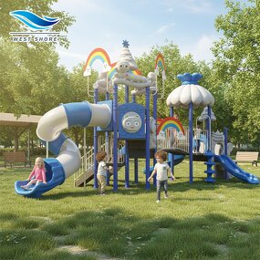 Rope Climber Set Manufacturer - Outdoor Slide Combo