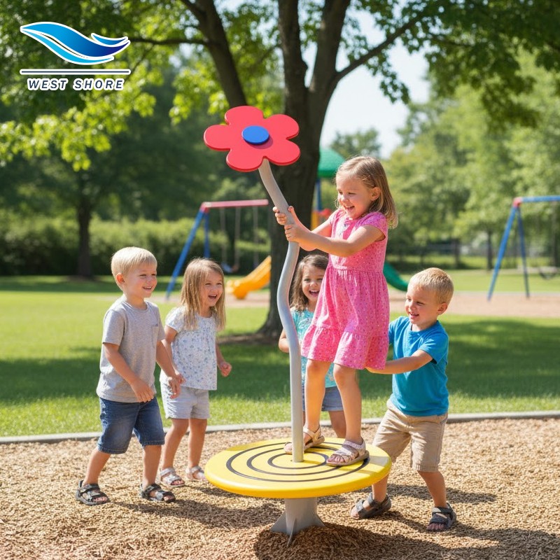 Playground Equipment Manufacturer - Flower Theme Outdoor