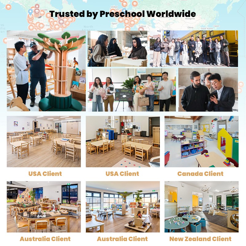 Bookshelf Manufacturer - Montessori Reading Tree Classroom