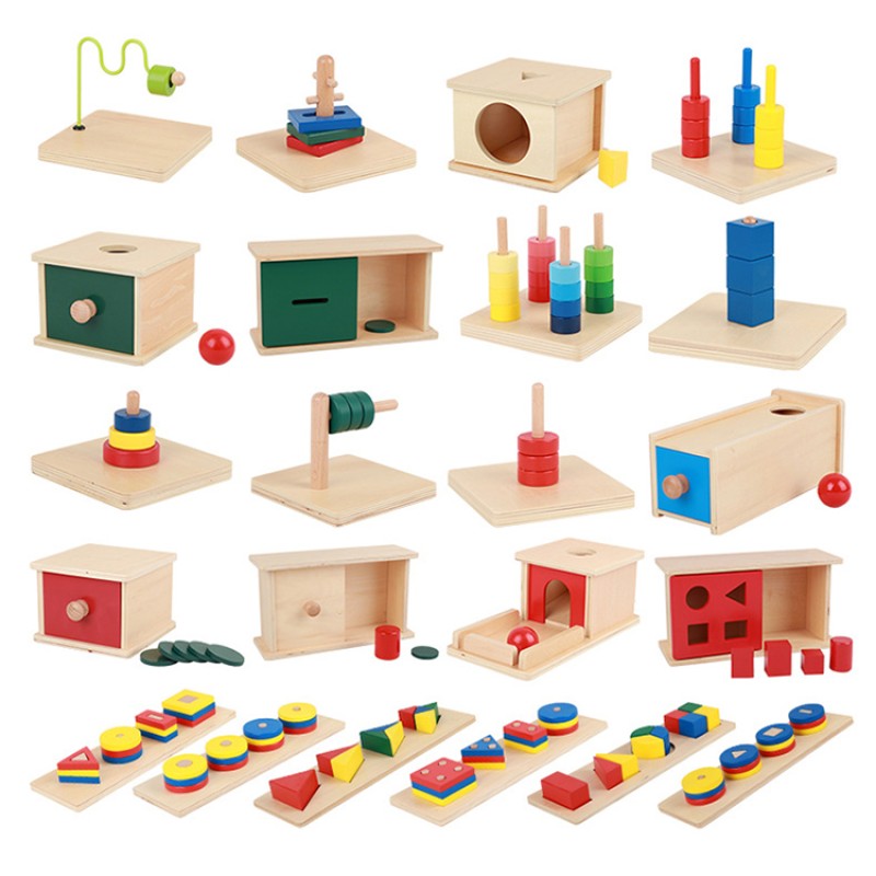 Learning Block Set Manufacturer - Wool Cardboard Manipulative