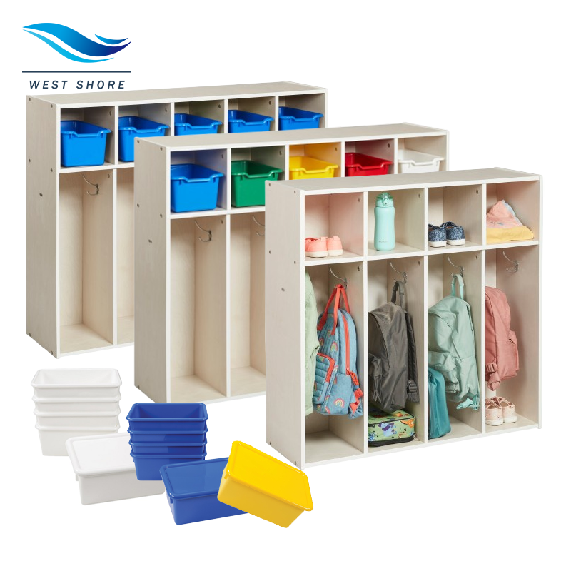 Cloakroom Unit Manufacturer - Montessori Coastal Cubbies