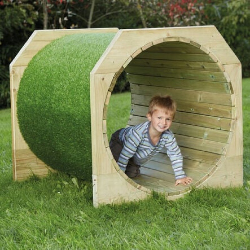 Play Tunnel Manufacturer - Outdoor Wooden Crawling