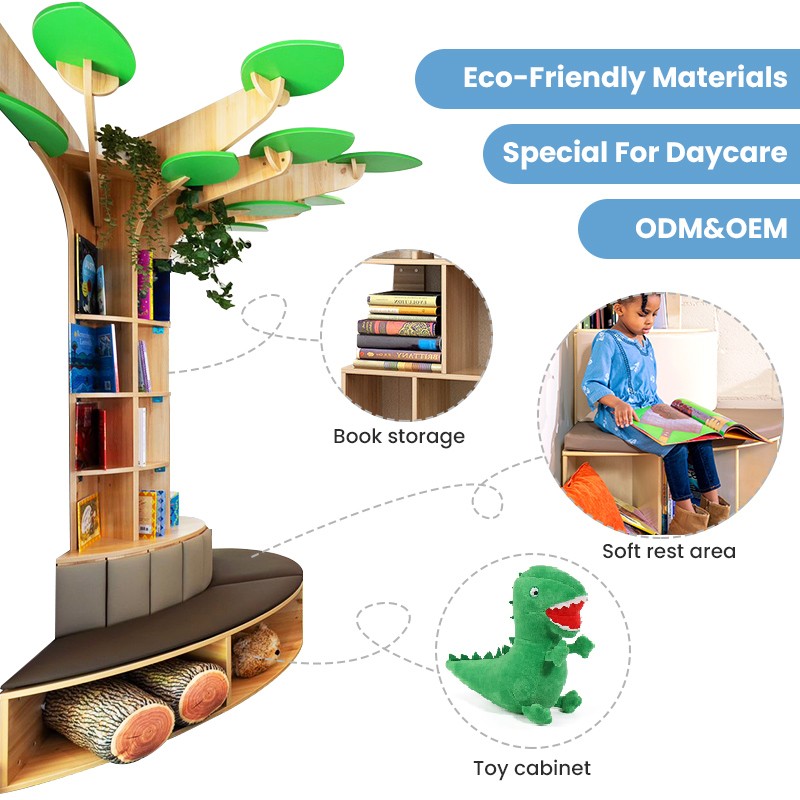 Reading Tree Manufacturer - Classroom Storage Bookshelf