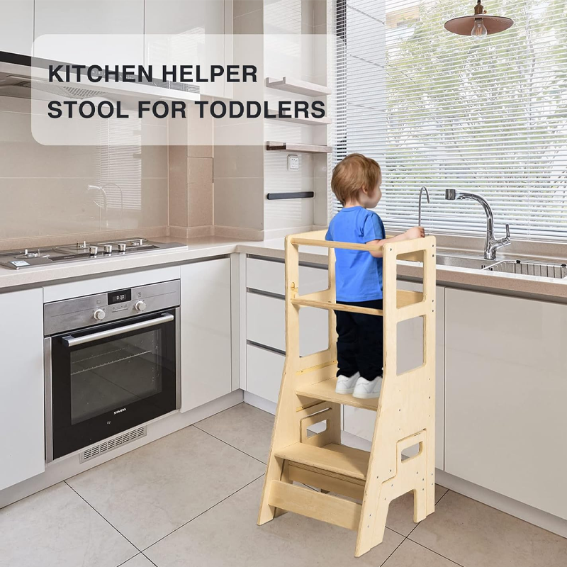 Step Stool Manufacturer - 2 in 1 Kitchen Helper