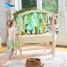 Sensory Table Manufacturer - 2 in 1 Canopy Water Box