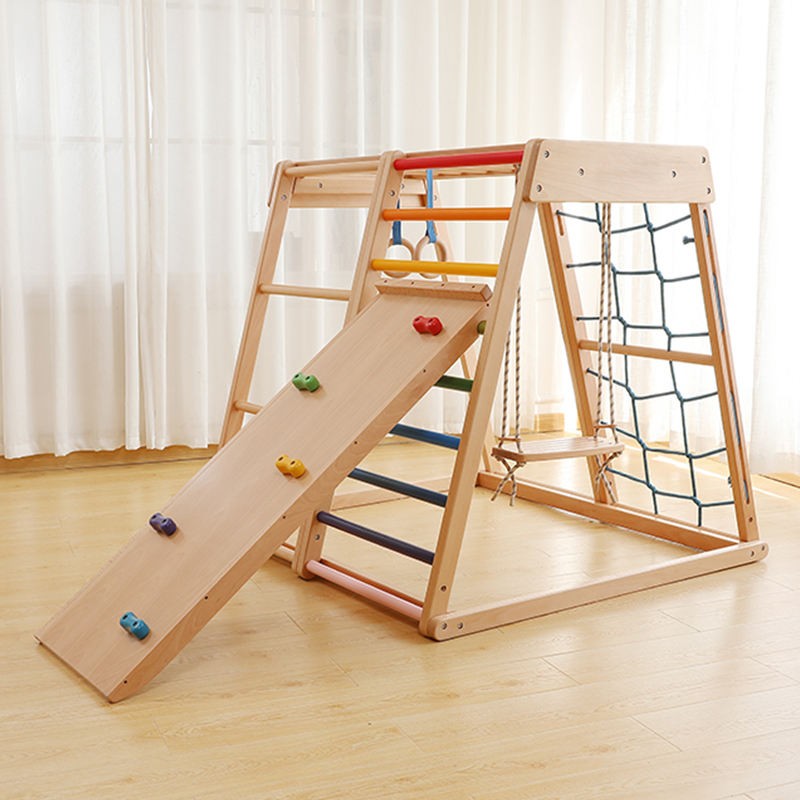 Climbing Frame Manufacturer - Foldable Wooden Ladder