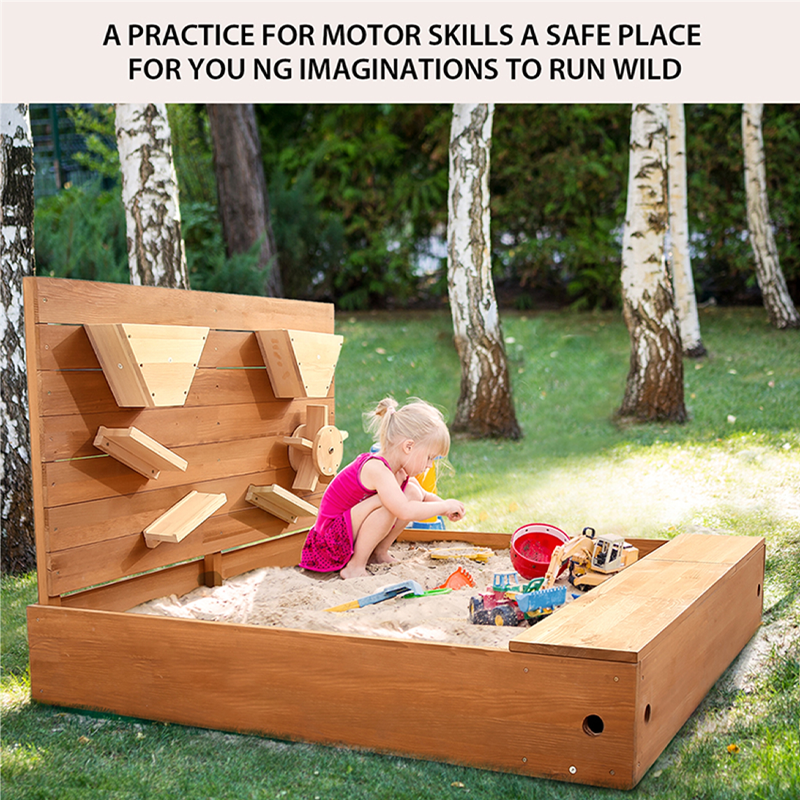 Sandbox Manufacturer - 2 in 1 Wooden Storage Seats
