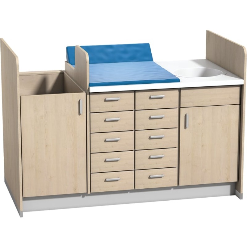 Changing Station Manufacturer - Montessori Storage Steps Unit