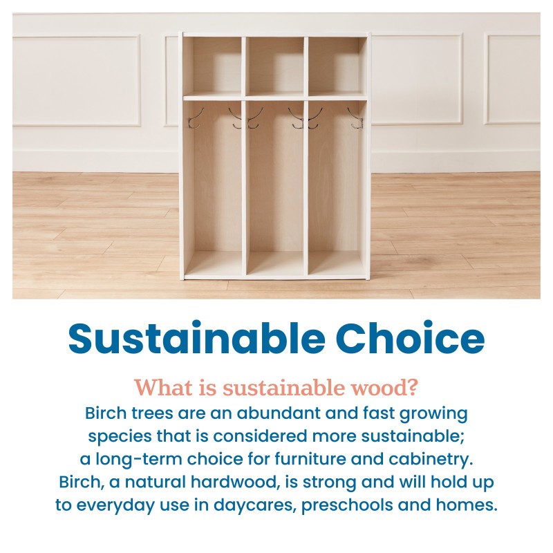 Cloakroom Unit Manufacturer - Montessori Coastal Cubbies