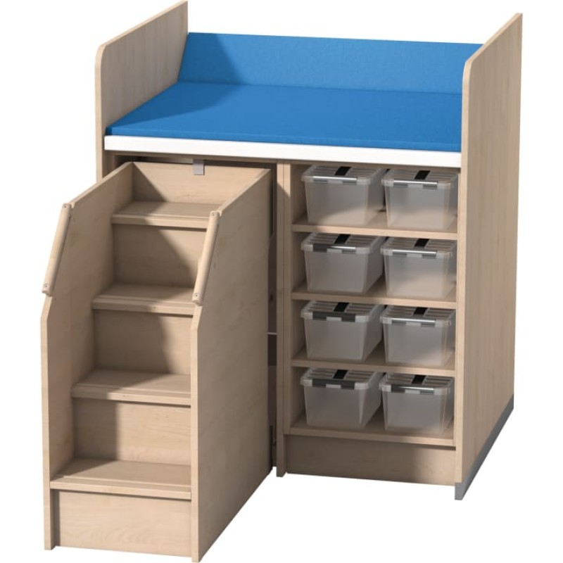 Changing Station Manufacturer - Montessori Storage Steps Unit
