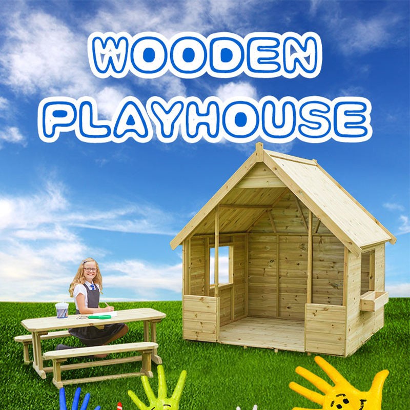 Pretend Play House Manufacturer - Outdoor Supermarket Game